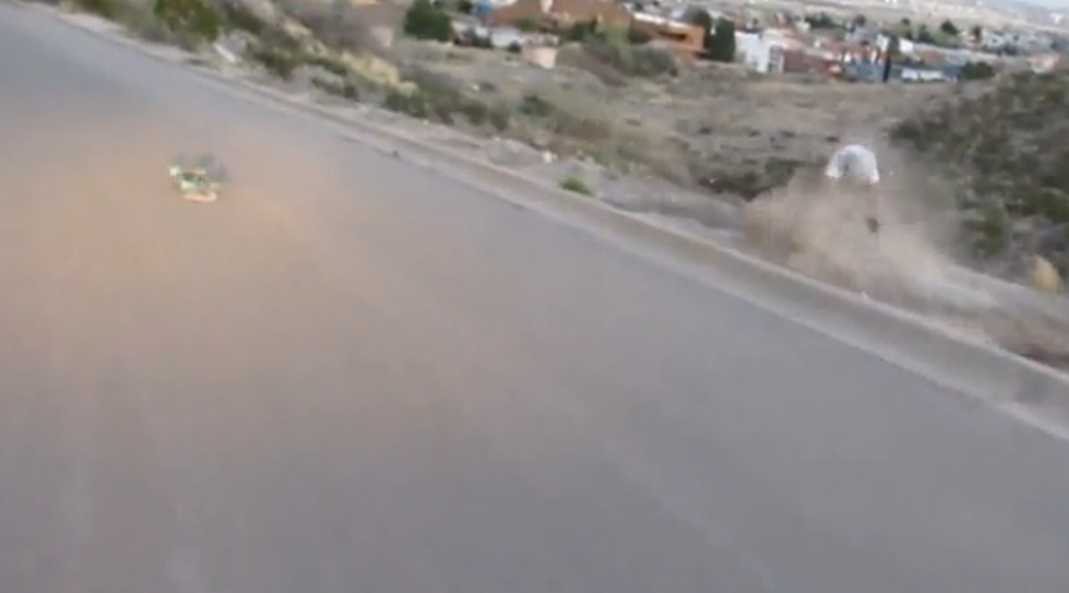 Longboarder Horrifyingly Skates Right Off The Side Of A Cliff [Video]