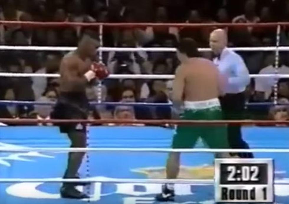 Mike Tyson Fight From ’95 Shows ‘Time Traveler’ Using Smartphone [Watch]