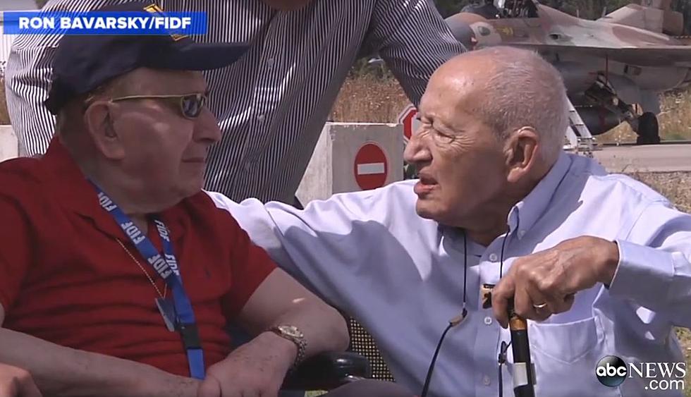 WWII Veteran Reunited With Man He Saved From Concentration Camp 71 Years Ago [Watch]