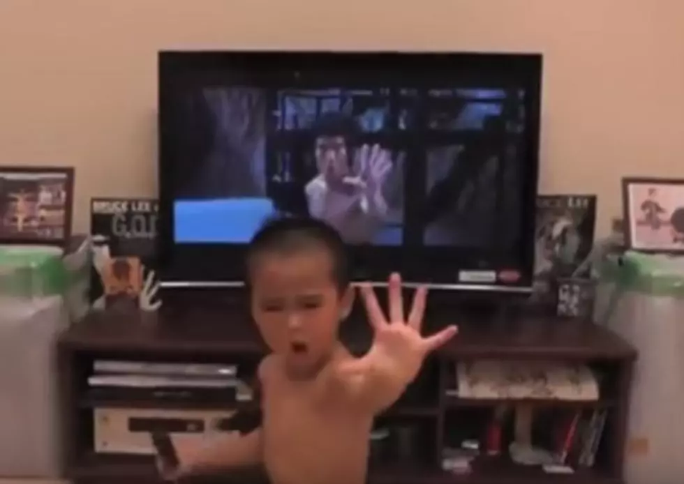 Tiny Kid Goes Move For Move With Bruce Lee [Watch]
