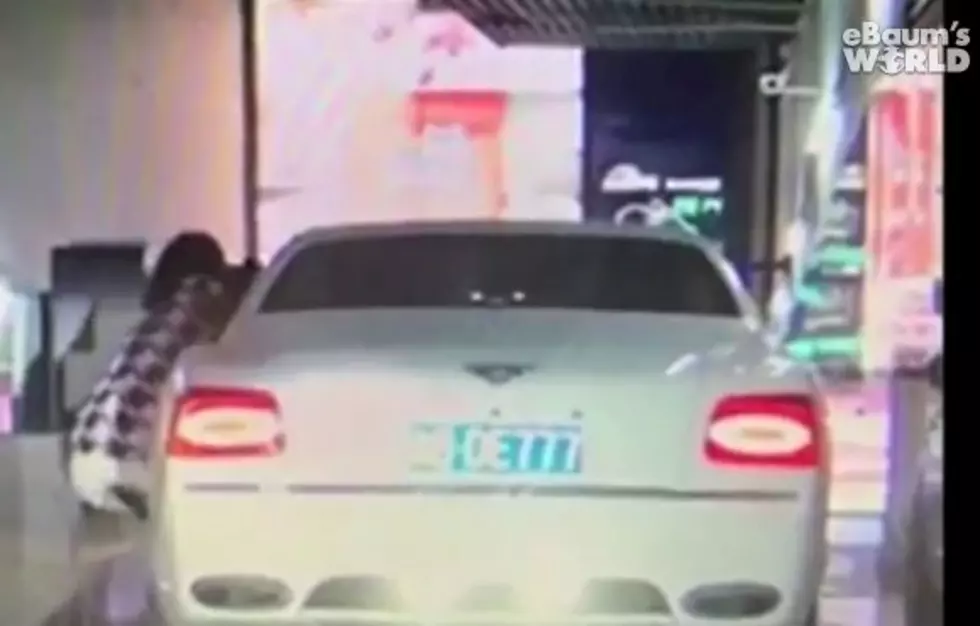 Woman Forgets Parking Break, Crashes Million Dollar Bentley [Video]