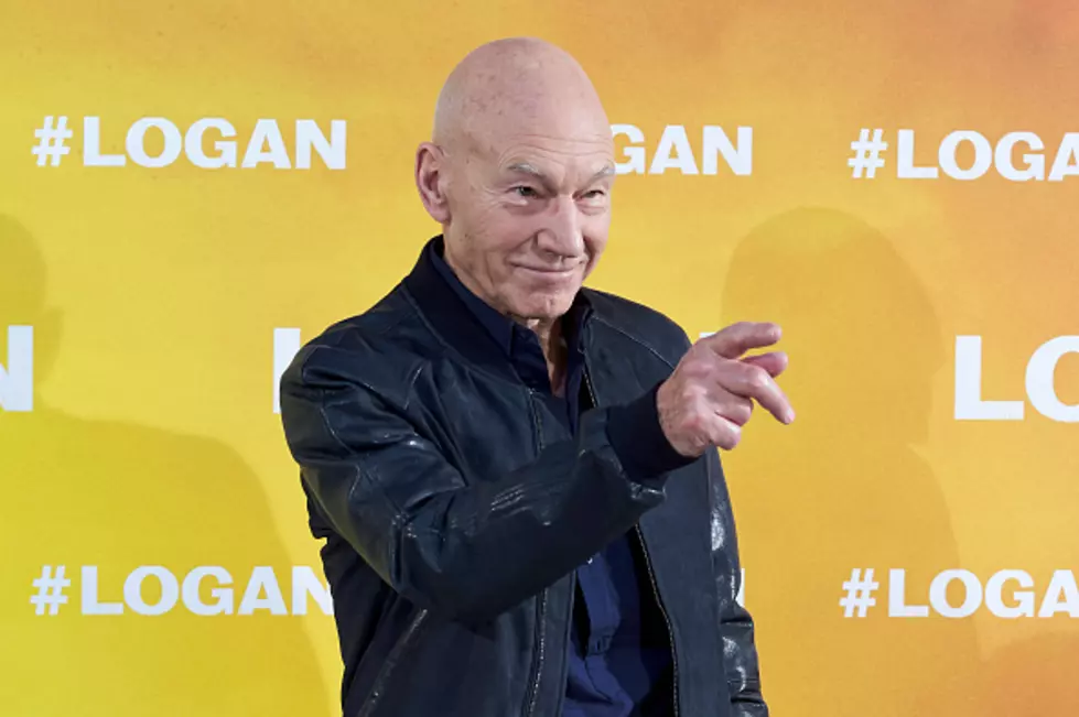 Patrick Stewart Melts The Internet With Foster Pit Bull, Ginger [Videos]