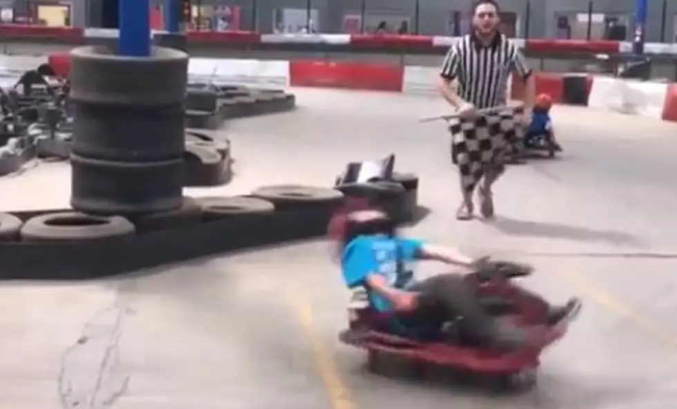 Young Kid Riding A Go-Kart Is Making Us Dizzy [VIDEO]