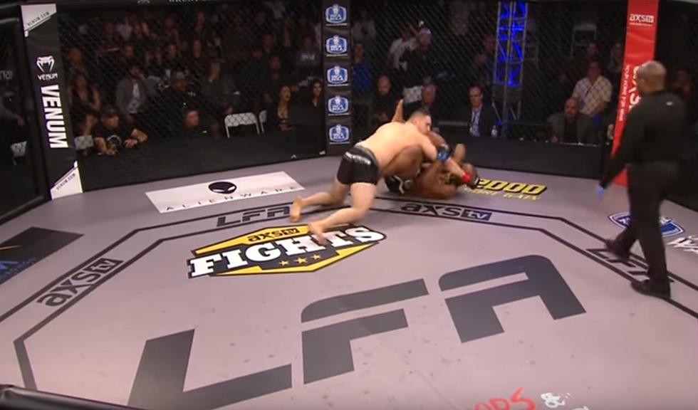 MMA Fighter Disqualified After Using Unconscious Opponent As Springboard [Video]