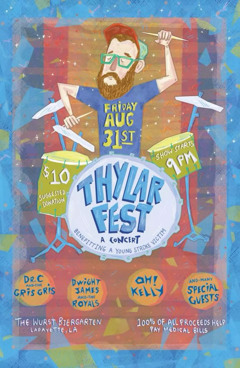 Thylar-Fest: A Benefit Concert For A Young Stroke Victim