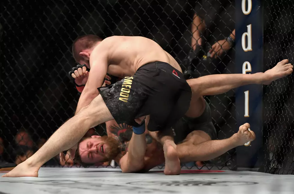 Khabib Nurmagomedov Trash Talks Conor McGregor While Beating Him Down [Video]