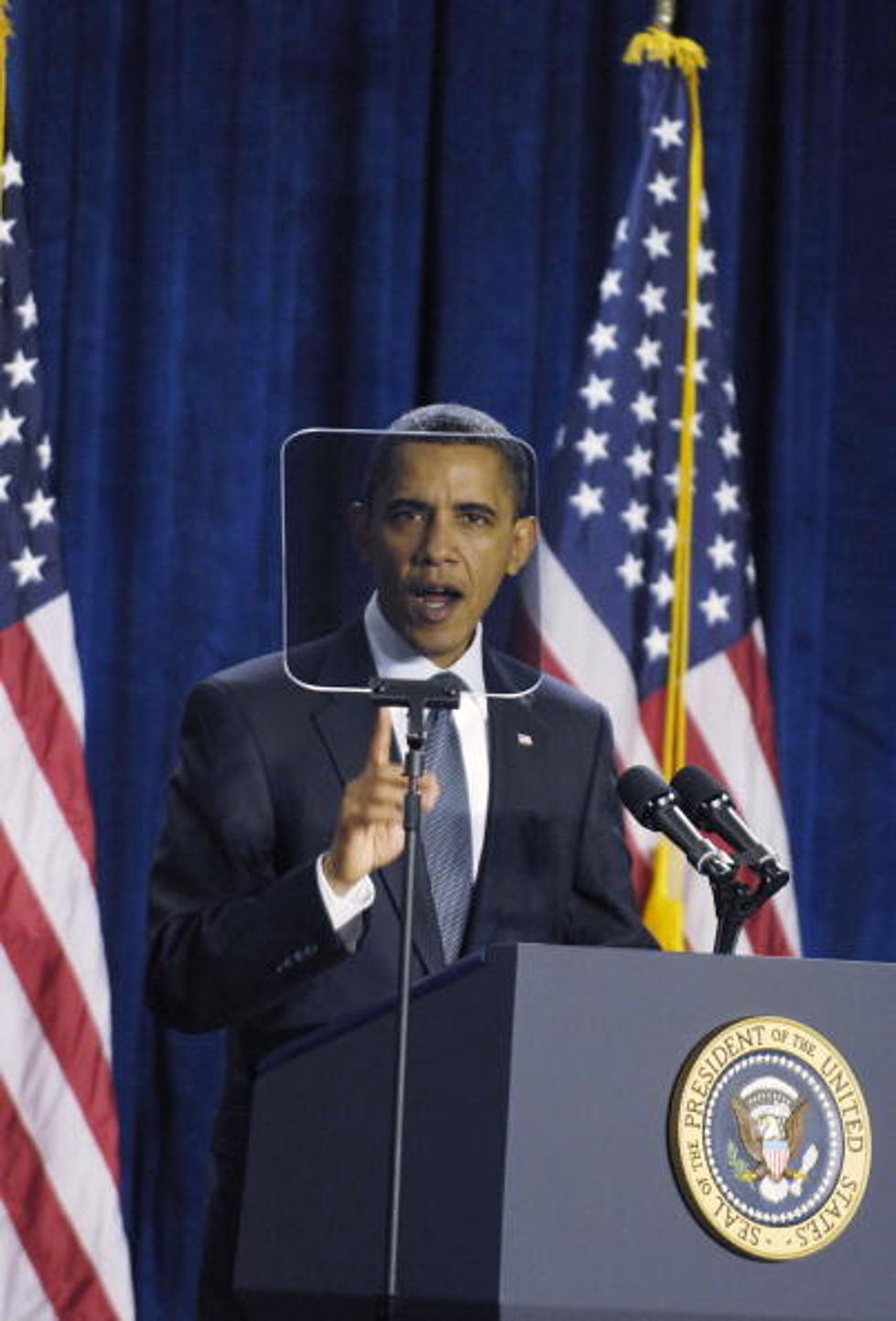 President’s TelePrompTer Stolen…There’s Something Poetic About that…