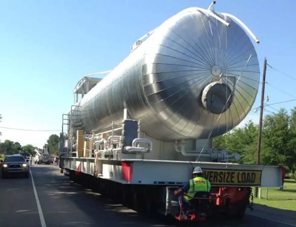 Lafayette Police Escorting Equipment Again Today