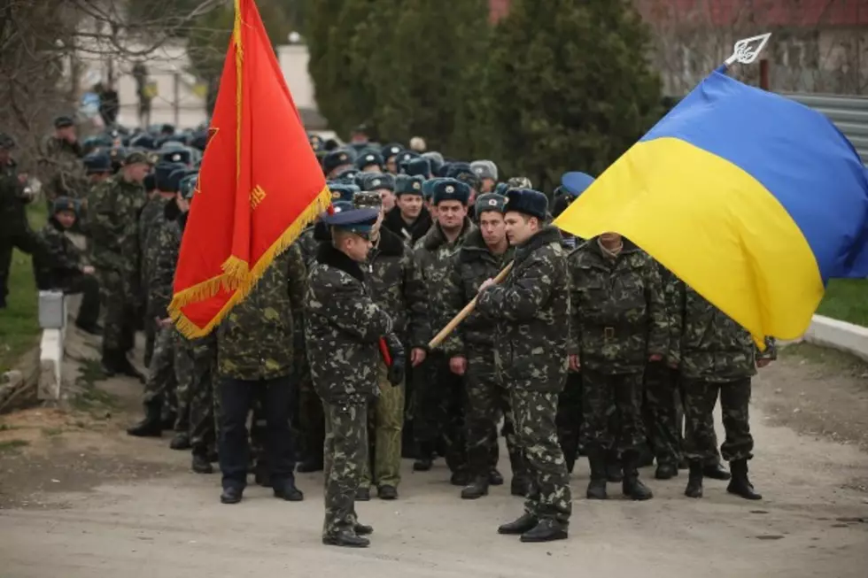 Crimean Forces Storm Ukrainian Navy HQ