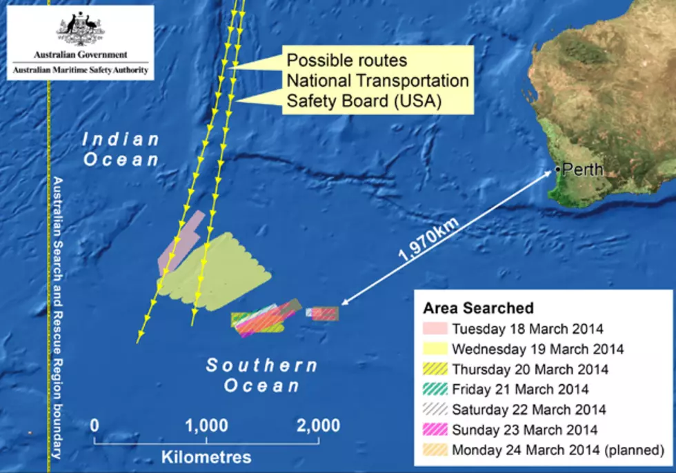 Chinese Ship To Map Seabed In Search For MH370
