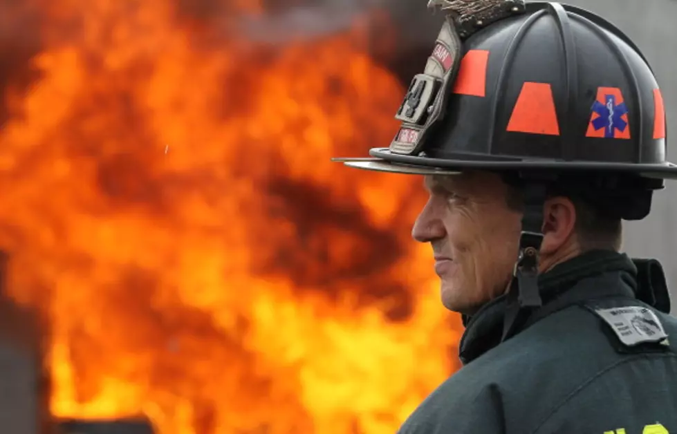 Fire Crews Use Explosives To Build Fire Break