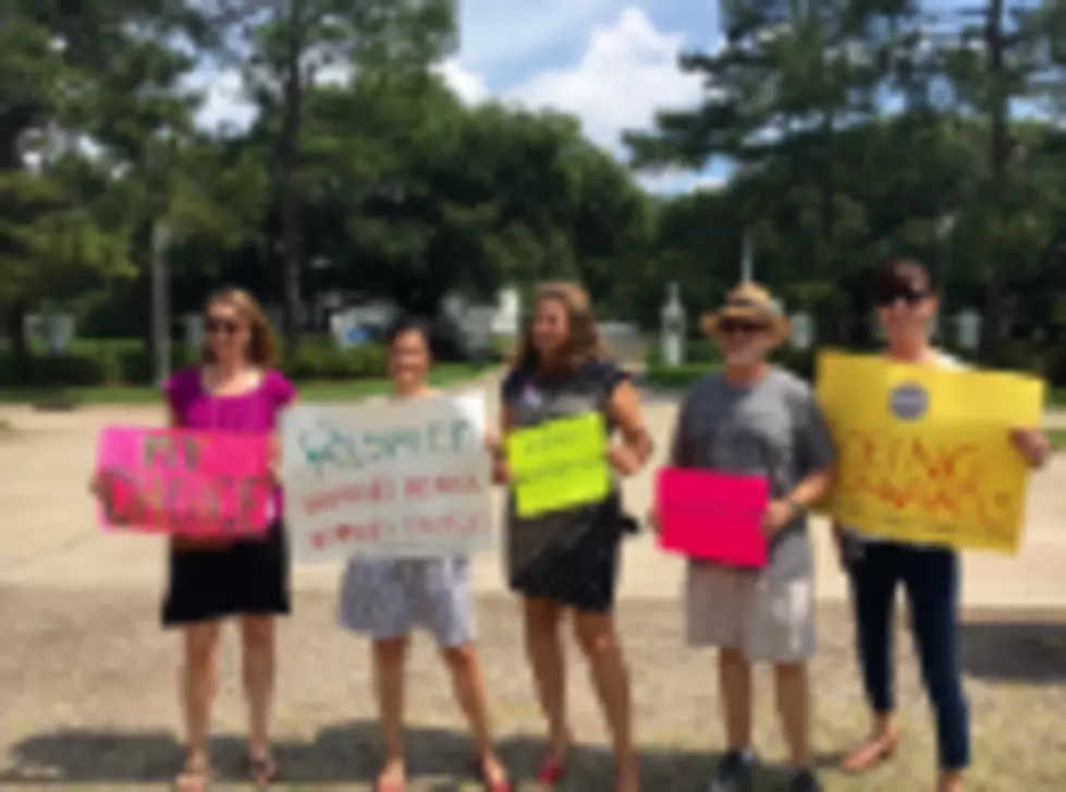 Pro-life And Pro-choice Advocates Hold Competing Rallies