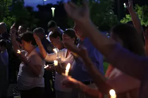 Friend Says Slain Officer Was &#8216;Made To Serve'; Candlelight Vigil Honors Officer Matthew Gerald