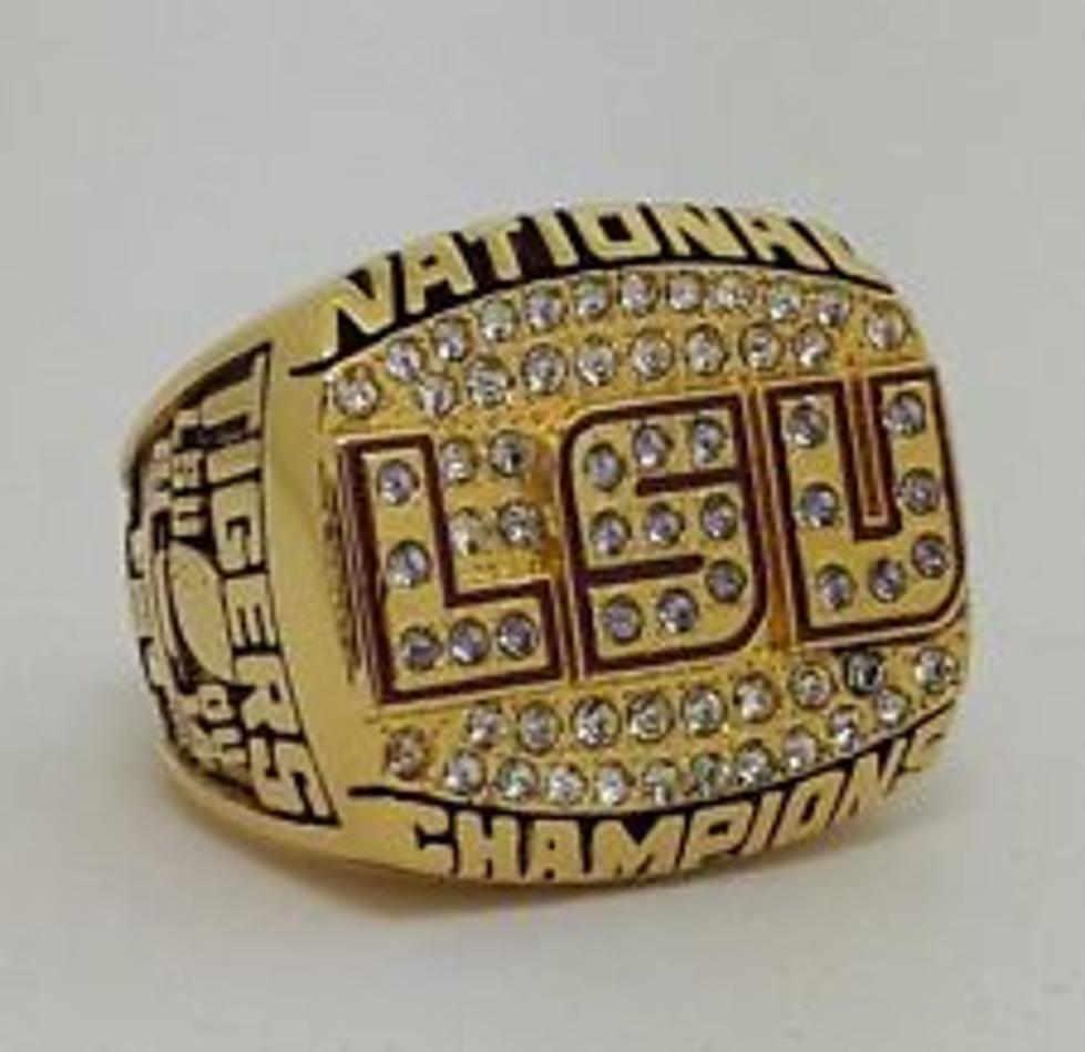 Arrest Made For Theft Of NCAA Championship Rings