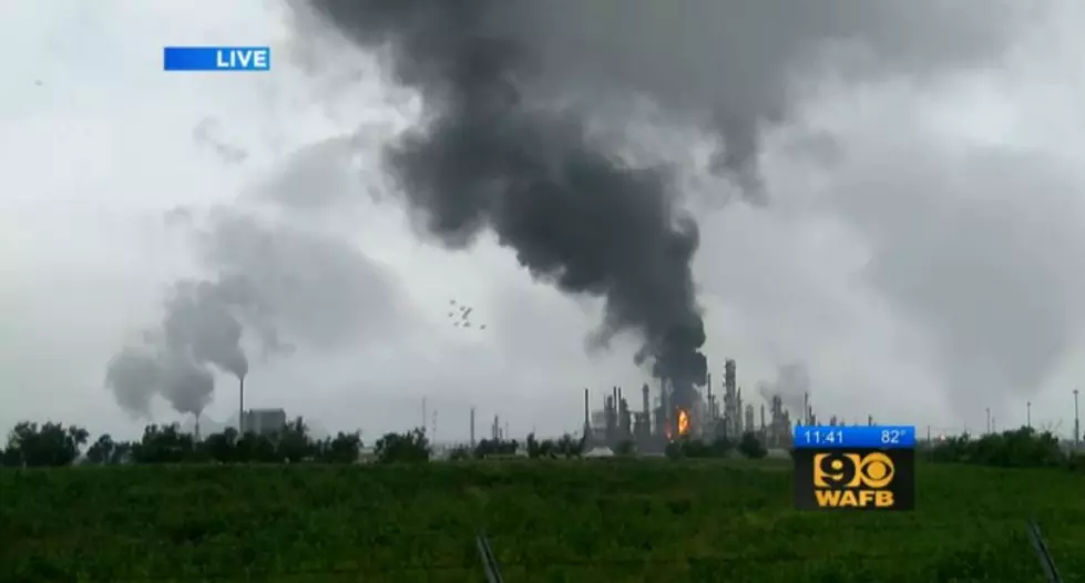 Crews Working Fire & Explosion At Motiva Oil Refinery In St. James Parish