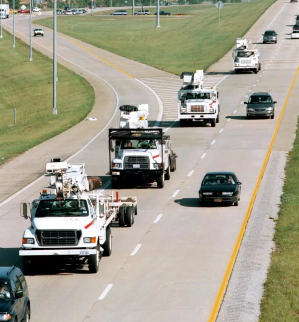 One Lane Of Interstate Ten Closed