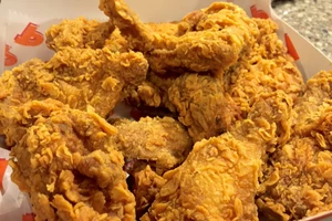 Knives Needed, Man Says After Choking On Popeyes Chicken