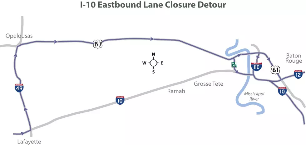 Interstate Lane Closures This Week
