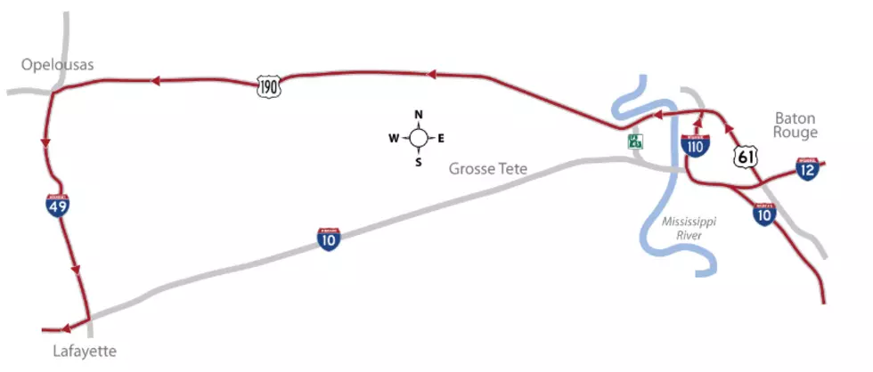 I-10 Lane Closure Set For This Weekend