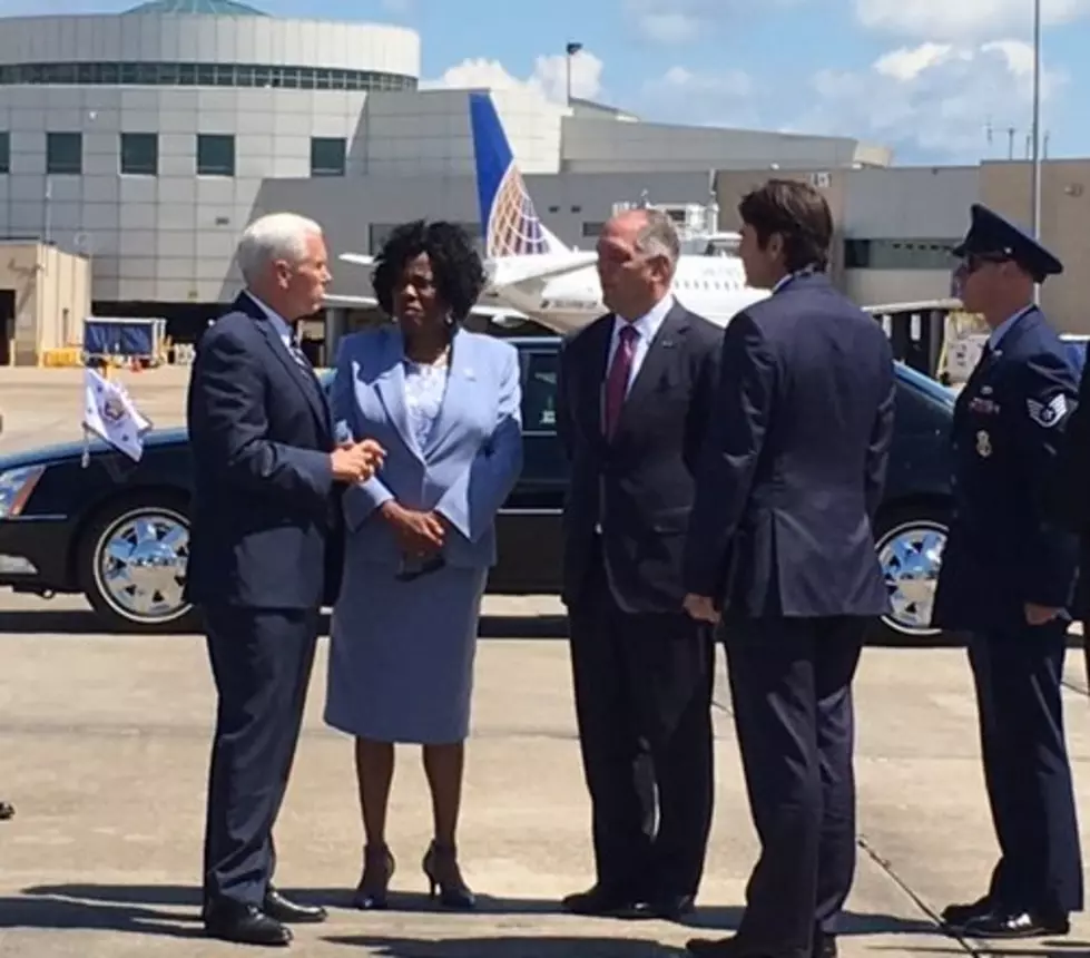 Vice President Mike Pence Visiting Baton Rouge