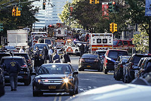 Armed Driver Plows Through Crowds In Manhattan