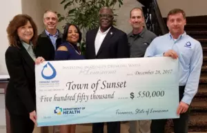 LDH Awards $550K to Sunset For Drinking Water Improvements
