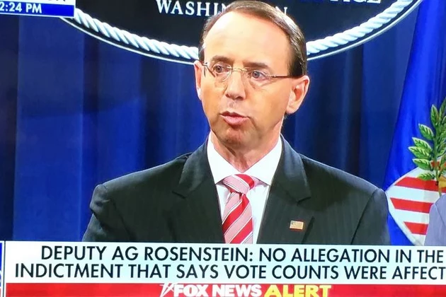 Trump says he has no plans to fire Rosenstein