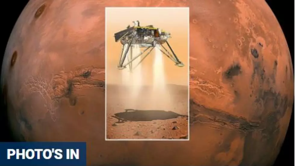 NASA spacecraft lands on red planet after six-month journey