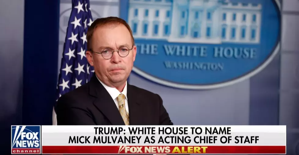 Trump names Mulvaney acting chief of staff