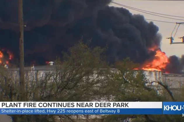 Crews work to control fire at Texas petrochemicals plant (WATCH LIVE)