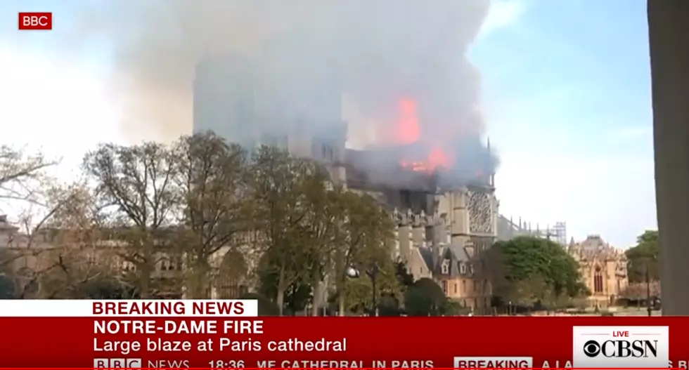 EU&#8217;s Tusk says Notre Dame fire will be overcome