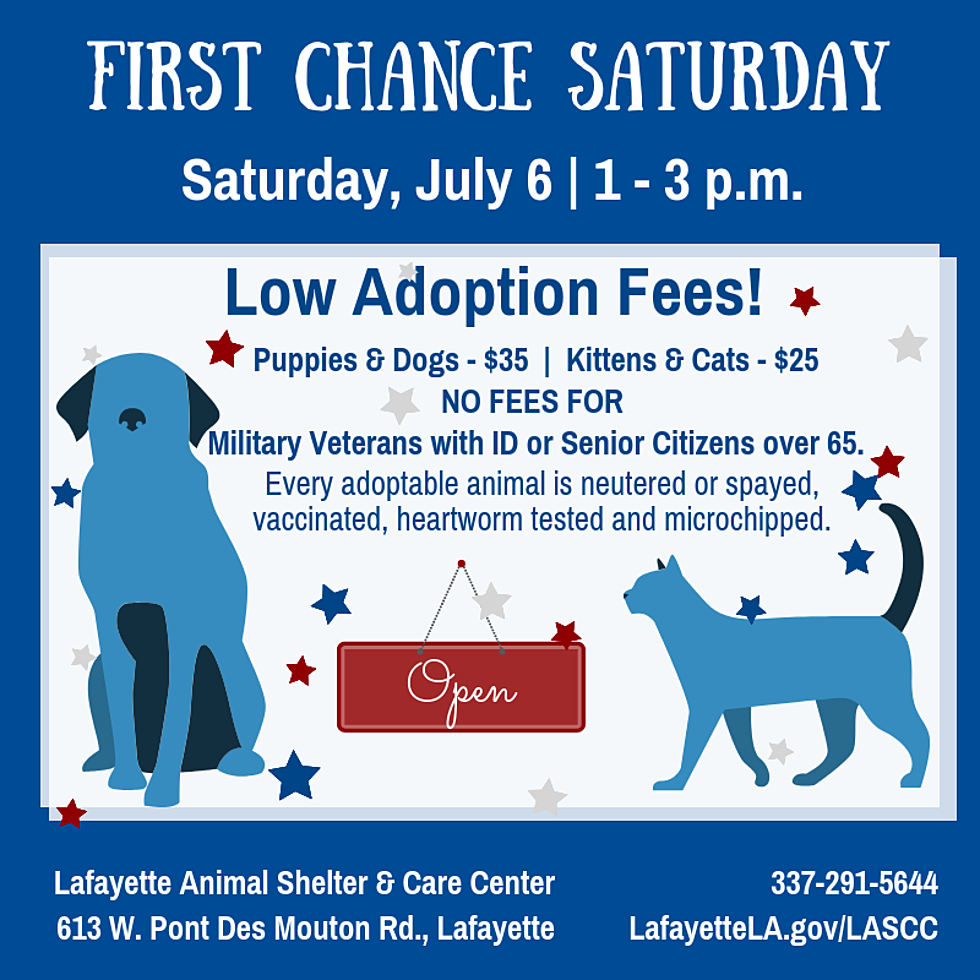Adoption Event at Lafayette Animal Shelter This Weekend!