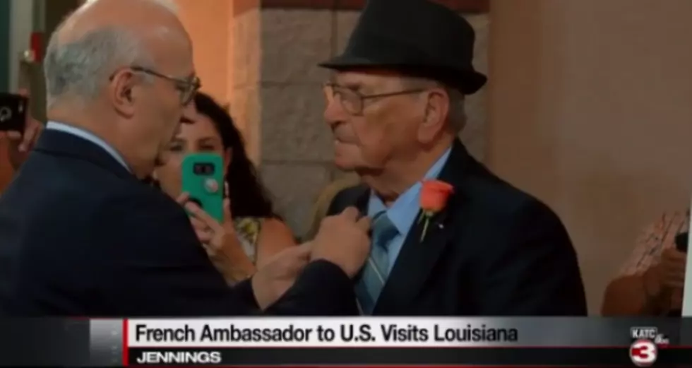 Louisiana WWII Vet Receives France’s Highest Honor