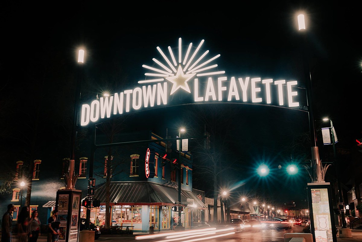 Lafayette city center