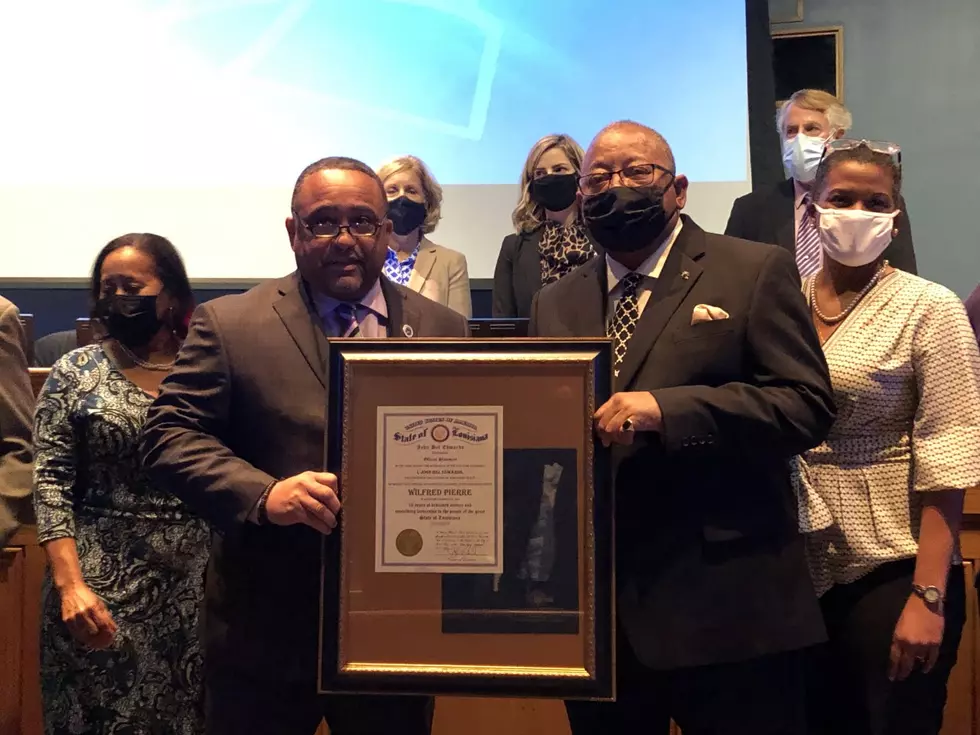 Lafayette Council Honors Wilfred Pierre