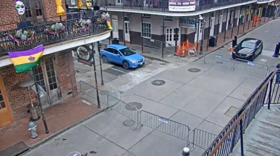 WATCH: Bourbon Street EarthCam Shows Empty French Quarter On Mardi Gras