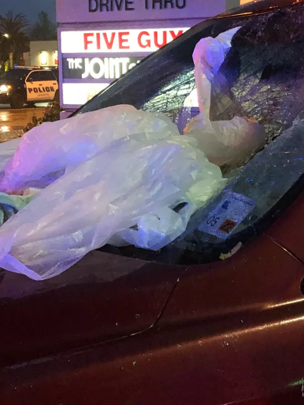 Airbag 2 from crash on Ambassador at Settlers Trace