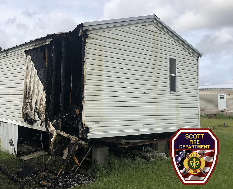 Scott Mobile Home Damaged By Fire