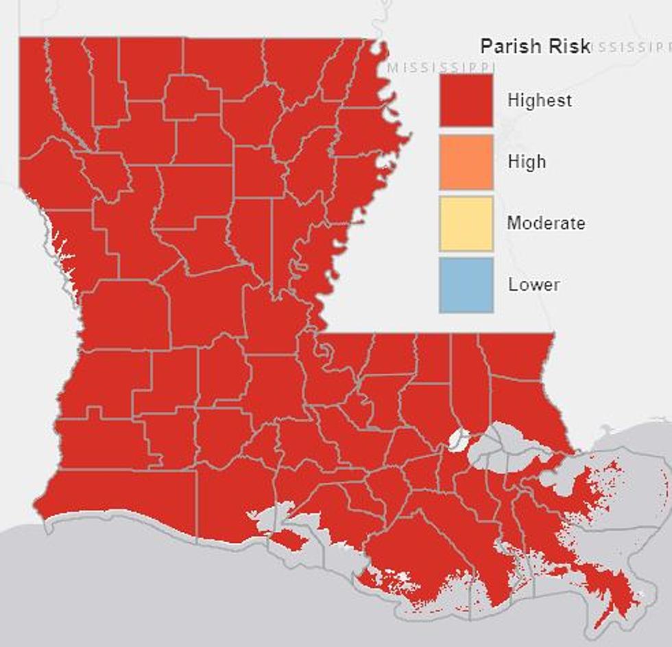 Study: Louisiana Is the Least Safe State During COVID-19 Pandemic