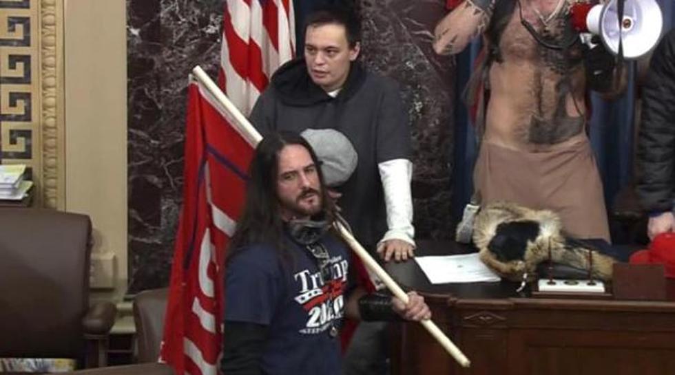 Capitol Rioter Who Breached Senate Gets 8 Months for Felony