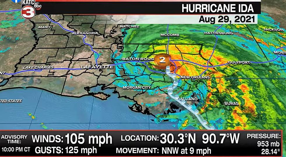 Hurricane Ida Moving at Snail’s Pace Through Southeast Louisiana as Cat 2