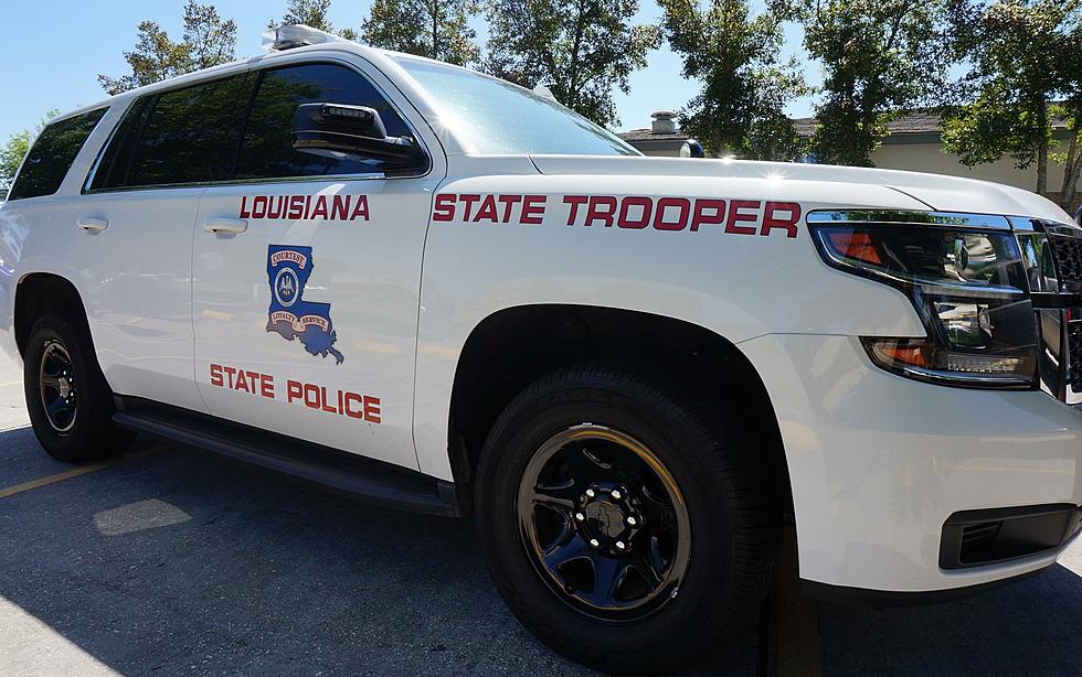 Louisiana State Police Unit Involved in Bad Accident, Flips Over in Lafayette
