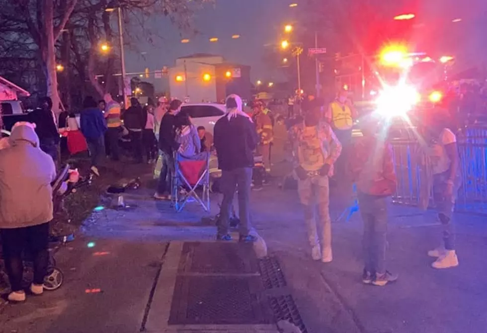 Car Crashes into Barricades 2