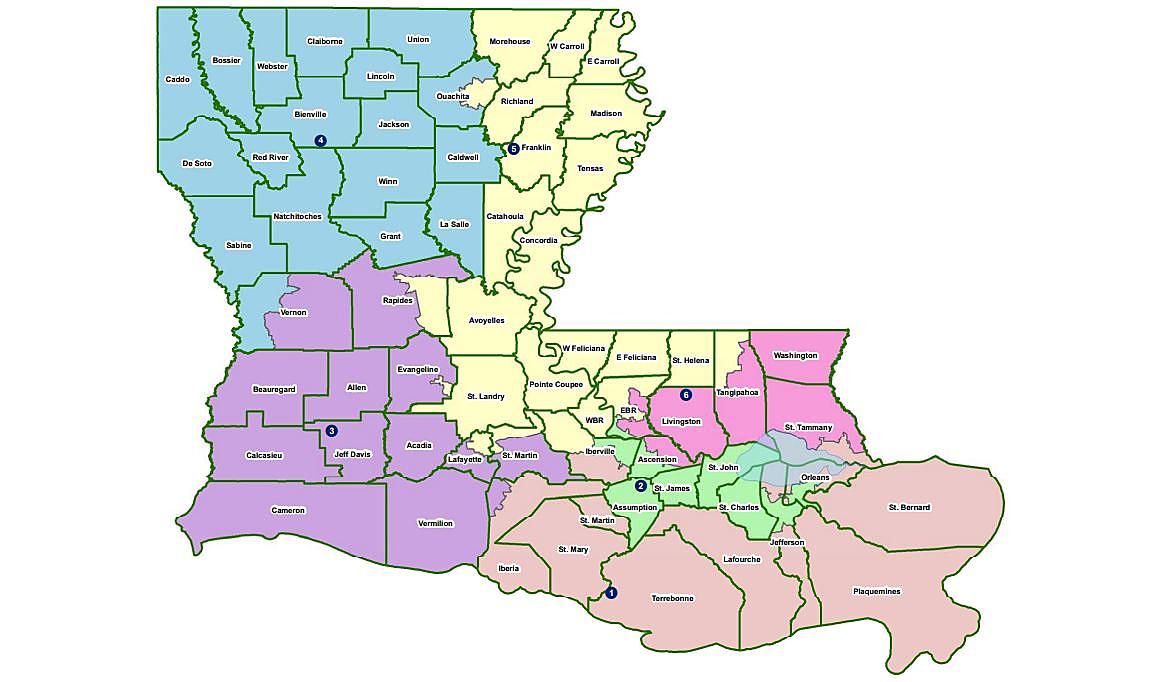 Sen. Cleo Fields&#039;s Redistricting Plan (SB 306)/Louisiana Legislature