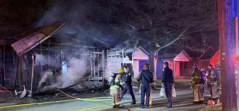 Abandoned Lafayette Home on Eleventh Street Devoured by Flames