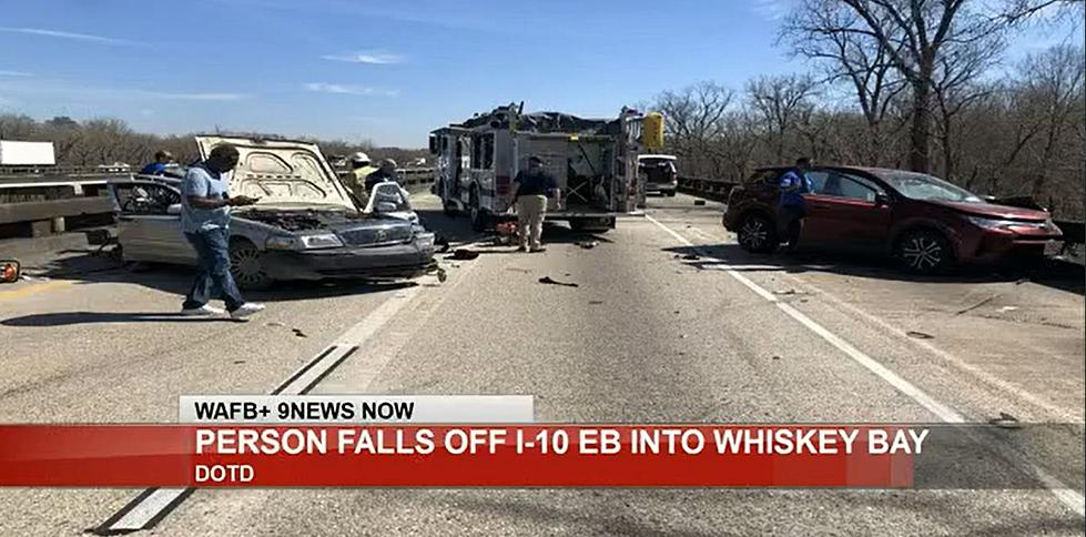 Person Rescued from Atchafalaya; I-10 Lanes East Open