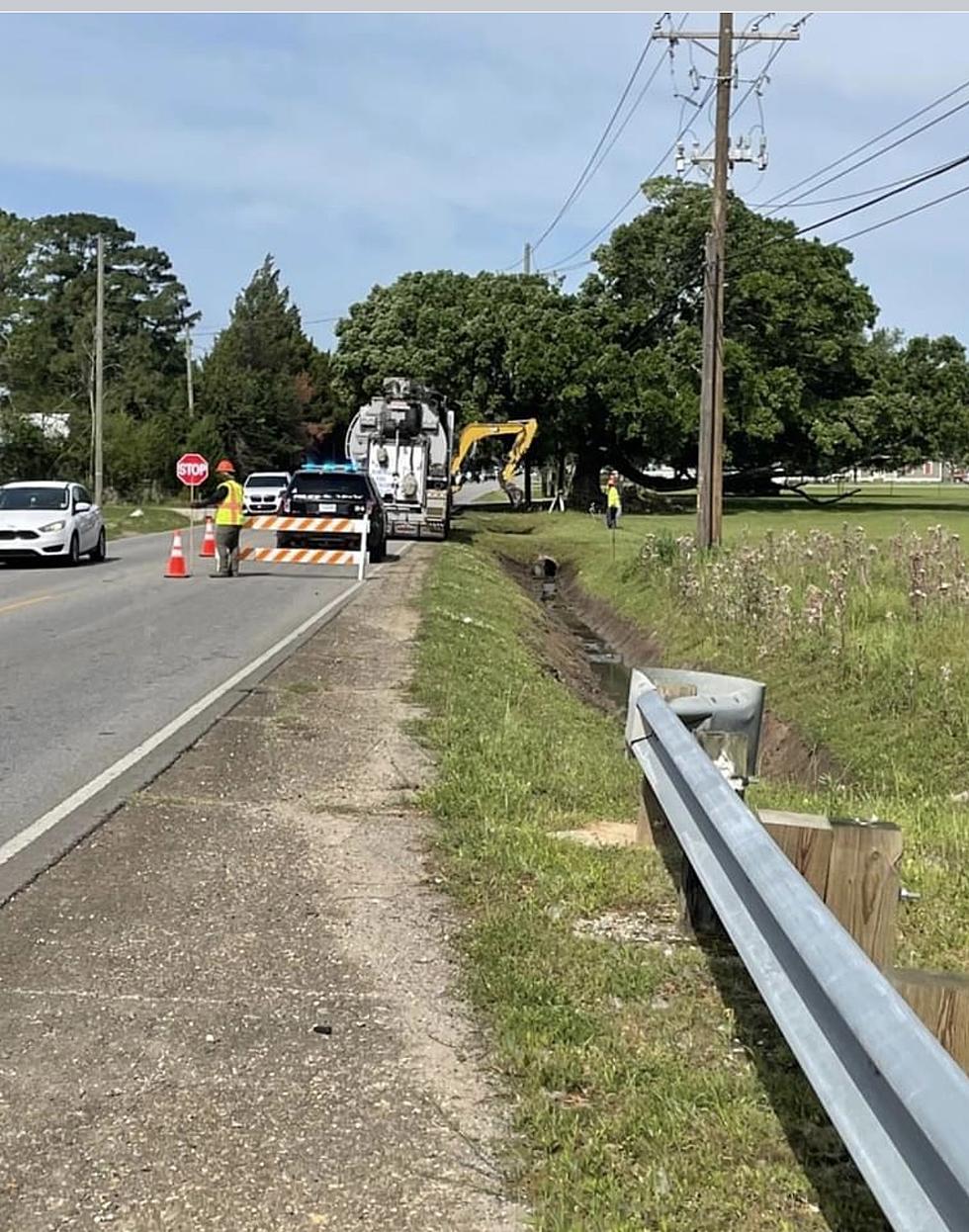 Johnston Street Intersection Closes for 1 Month + Youngsville Using Easter Break to Get Needed Drainage Work Done