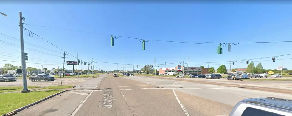 Johnston Street at Southcity Parkway/Duhon Road Intersection, google street view