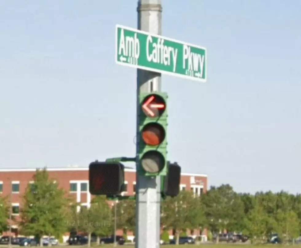 Ambassador Caffery Sign, google street view