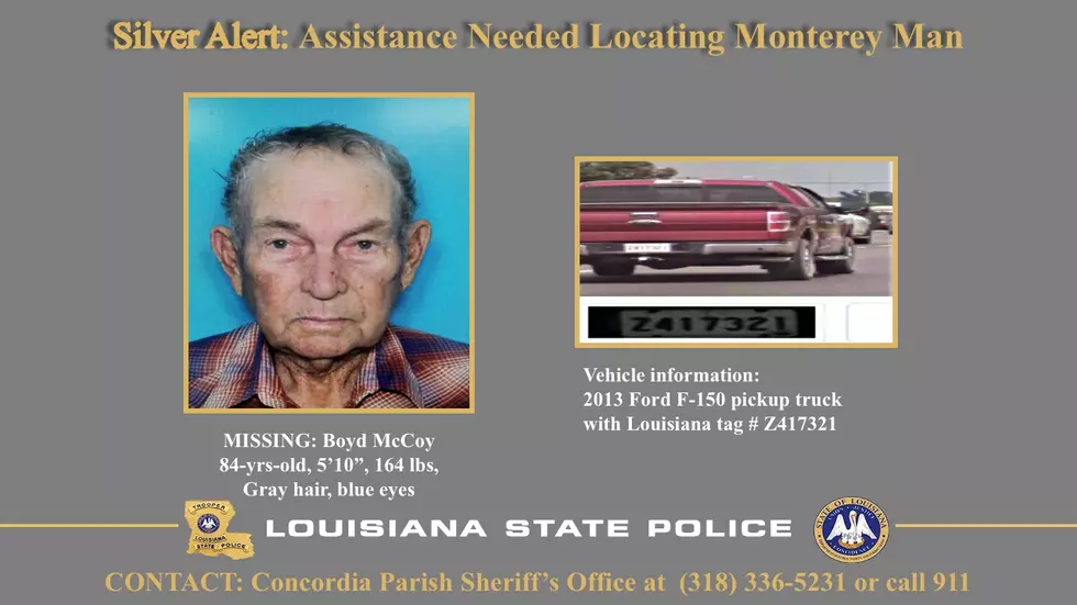 UPDATE: Concordia Parish Man Found Safe Silver Alert Canceled